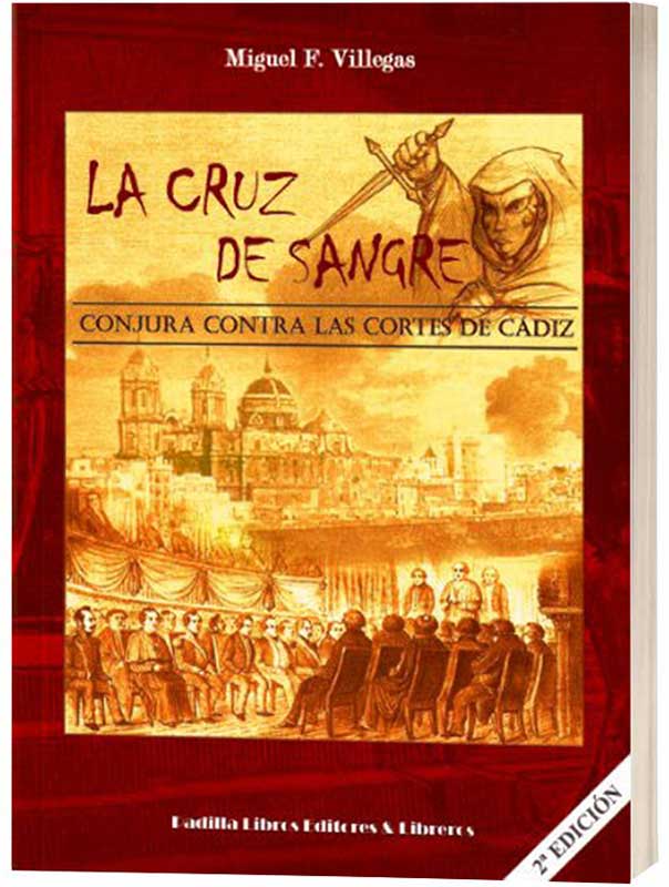 La cruz de sangre, mockup de la novela
