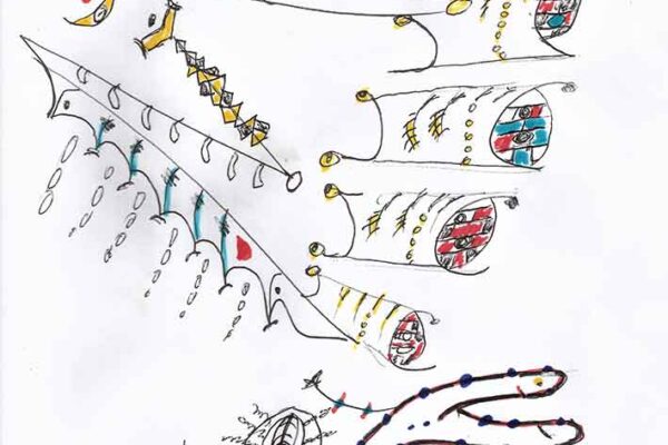 VAREDDAES, pintura original de Miguel F. Villegas